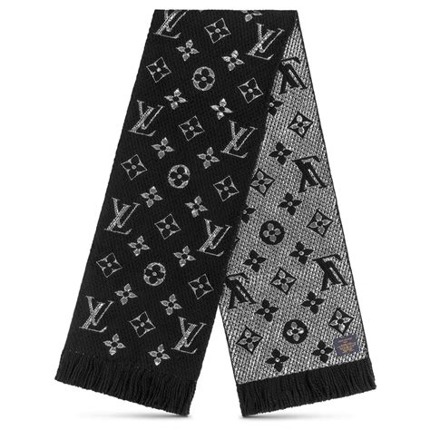 echarpe louis vuitton noir|louis vuitton foulard.